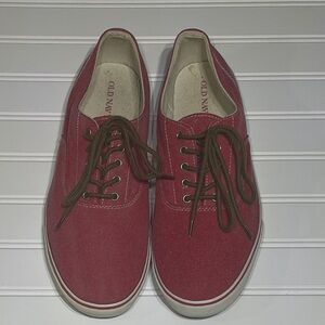 Old Navy Burgundy Canvas Shoes